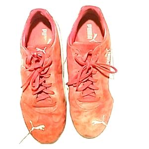 Vintage Orange Puma Ferrari Edition